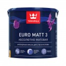 Краска в/д для стен и потолков TIKKURILA EURO MATT 3 A (9 л)