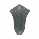 Угол внутренний T.plast песчаник серый (керамогранит) (уп.=2 шт)
