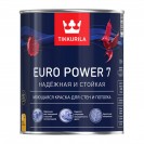 Краска в/д интерьерная TIKKURILA EURO POWER 7 A моющаяся (0,9 л)