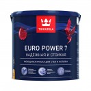 Краска в/д интерьерная TIKKURILA EURO POWER 7 C моющаяся (2,7 л)
