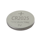 Элемент питания литиевый, тип CR2025, дисковый (таблетка), 3В, 160мА*ч